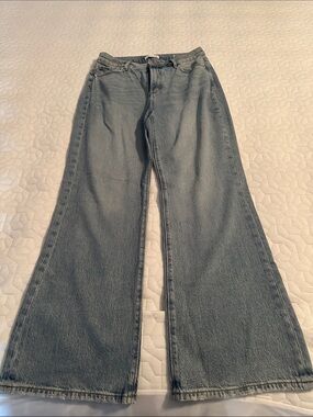 Loft Wide Leg Women's Jeans in Light Blue